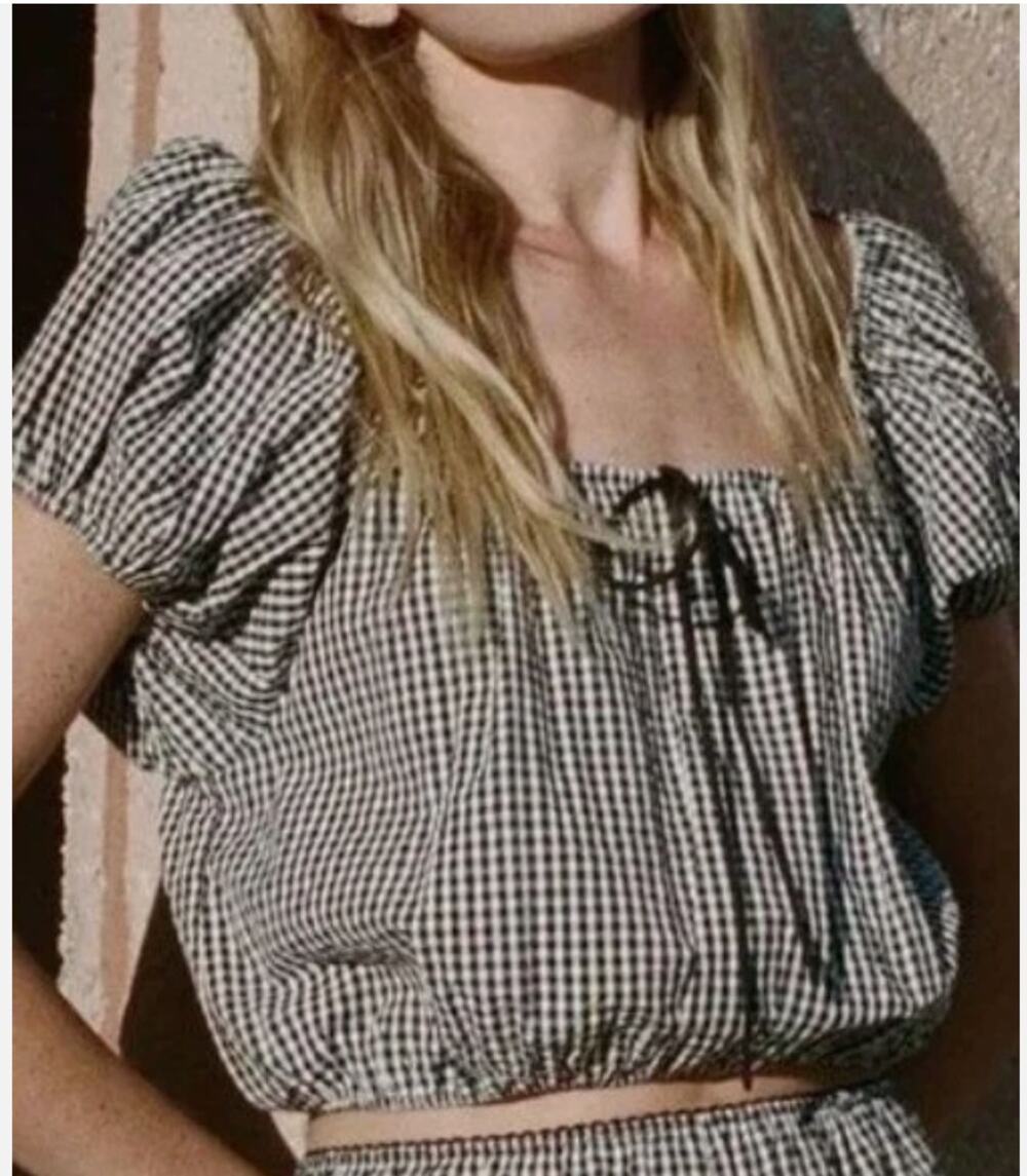Doen Hilary Blouse Gingham